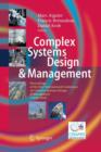 Complex Systems Design & Management : Proceedings of the First International Conference on Complex Systems Design & Management CSDM 2010 - Book
