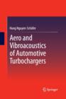 Aero and Vibroacoustics of Automotive Turbochargers - Book