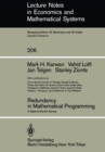 Redundancy in Mathematical Programming : A State-of-the-Art Survey - eBook