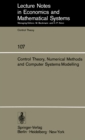 Control Theory, Numerical Methods and Computer Systems Modelling : International Symposium, Rocquencourt, June 17-21, 1974 - eBook