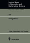 Equity, Incentives, and Taxation - eBook