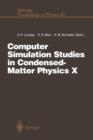 Computer Simulation Studies in Condensed-Matter Physics X : Proceedings of the Tenth Workshop Athens, GA, USA, February 24-28, 1997 - Book