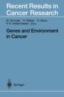 Genes and Environment in Cancer - Book