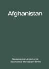 Afghanistan : Eine geographisch-medizinische Landeskunde / A Geomedical Monograph - Book