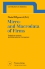 Micro- and Macrodata of Firms : Statistical Analysis and International Comparison - eBook