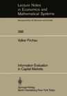 Information Evaluation in Capital Markets - eBook