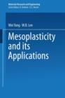 Mesoplasticity and its Applications - Book