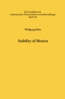 Stability of Motion - eBook