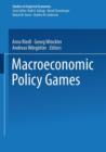 Macroeconomic Policy Games - Book
