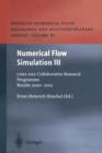 Numerical Flow Simulation III : CNRS-DFG Collaborative Research Programme Results 2000-2002 - Book