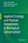 Applied Ecology and Human Dimensions in Biological Conservation - eBook