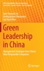 Green Leadership in China : Management Strategies from China's Most Responsible Companies - Book