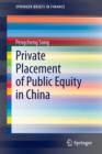 Private Placement of Public Equity in China - Book