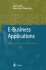 E-Business Applications : Technologies for Tommorow's Solutions - eBook