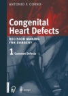 Congenital Heart Defects : Decision Making for Cardiac Surgery Volume 1 Common Defects - eBook