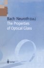 The Properties of Optical Glass - eBook