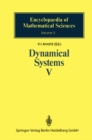 Dynamical Systems V : Bifurcation Theory and Catastrophe Theory - eBook