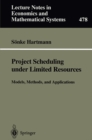 Project Scheduling under Limited Resources : Models, Methods, and Applications - eBook