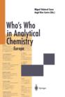Who’s Who in Analytical Chemistry : Europe - Book