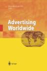 Advertising Worldwide : Advertising Conditions in Selected Countries - Book