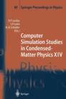 Computer Simulation Studies in Condensed-Matter Physics XIV : Proceedings of the Fourteenth Workshop, Athens, GA, USA, February 19-24, 2001 - Book