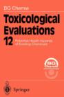 Toxicological Evaluations - Book