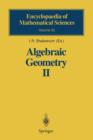 Algebraic Geometry II : Cohomology of Algebraic Varieties. Algebraic Surfaces - Book