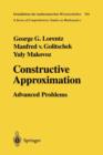 Constructive Approximation : Advanced Problems - Book