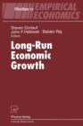 Long-Run Economic Growth - Book