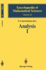 Analysis I : Integral Representations and Asymptotic Methods - Book