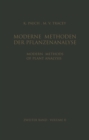 Modern Methods of Plant Analysis / Moderne Methoden der Pflanzenanalyse : Volume 2 - eBook