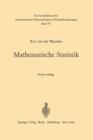 Mathematische Statistik - Book