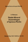 Stable Mineral Assemblages of Igneous Rocks : A Method of Calculation - eBook