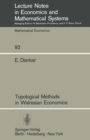 Topological Methods in Walrasian Economics - eBook