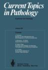 Current Topics in Pathology : Ergebnisse der Pathologie - Book