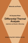 Differential Thermal Analysis : Application and Results in Mineralogy - eBook