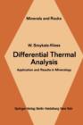 Differential Thermal Analysis : Application and Results in Mineralogy - Book