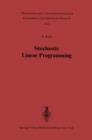 Stochastic Linear Programming - eBook