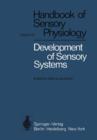 Development of Sensory Systems - Book