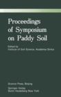 Proceedings of Symposium on Paddy Soils - eBook