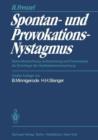 Spontan- und Provokations-Nystagmus - Book