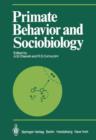 Primate Behavior and Sociobiology : Selected Papers (Part B) of the VIIIth Congress of the International Primatological Society, Florence, 7-12 July, 1980 - Book