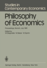 Philosophy of Economics : Proceedings, Munich, July 1981 - eBook