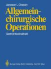 Allgemeinchirurgische Operationen - Book