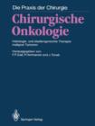 Chirurgische Onkologie - Book