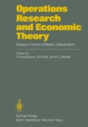 Operations Research and Economic Theory : Essays in Honor of Martin J. Beckmann - eBook