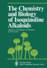 The Chemistry and Biology of Isoquinoline Alkaloids - Book