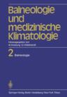 Balneologie und Medizinische Klimatologie - Book