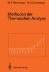 Methoden der Thermischen Analyse - Book