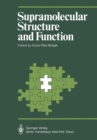 Supramolecular Structure and Function - eBook